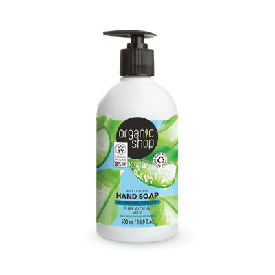 Sapone mani lenitivo Aloe e Latte, 500 ml