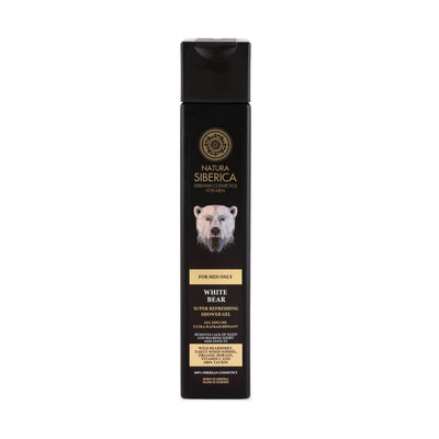 Gel doccia super rinfrenscante White Bear, 250 ml