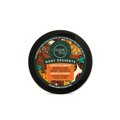 ORGANIC SHOP Body Desserts soufflé rimodellante arancia del Marocco, 450 ml